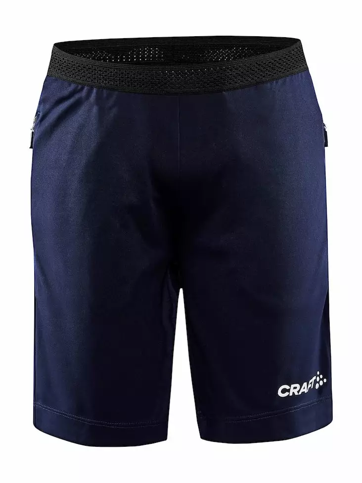 Craft Evolve Zip Pocket Shorts JR, Navy - Craft Vaatteet - 1910150-390000 - 1