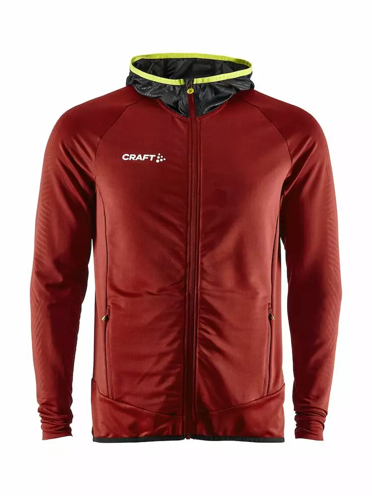 Craft Extend Full Zip M, Rhubarb - Craft Vaatteet - 1912745-488000 - 1