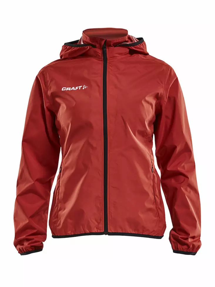 Craft Jacket Rain W, BRIGHT RED/BLACK - Craft Vaatteet - 1905996-1430 - 1