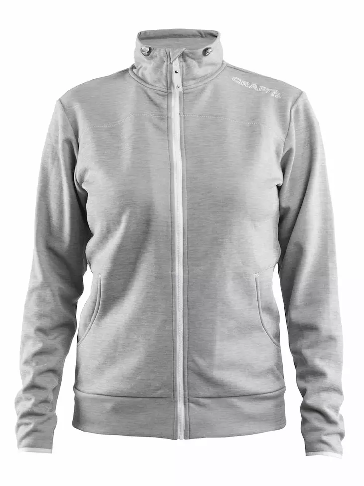 Craft Leisure Jacket W, Grey Melange - Craft Vaatteet - 1901691-2950 - 1