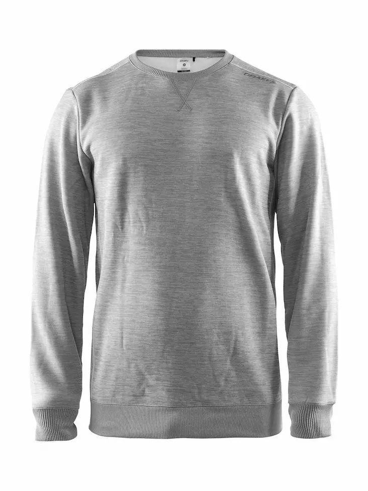 Craft Leisure crewneck M, GREY MELANGE - Craft Vaatteet - 1907564-950000 - 1