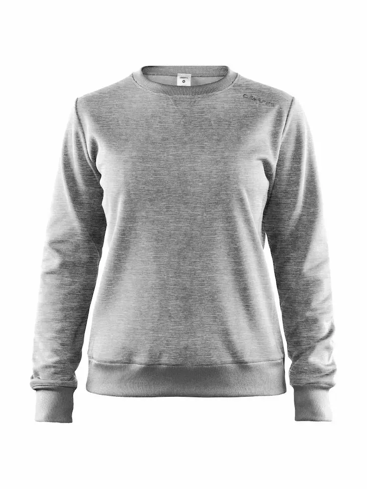 Craft Leisure crewneck W, GREY MELANGE - Craft Vaatteet - 1907565-950000 - 1