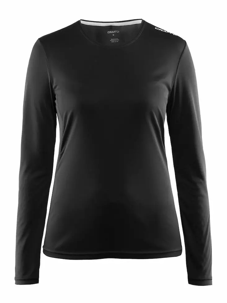 Craft Mind LS Tee W, Black/Platinum - Craft Vaatteet - 1903941-9920 - 1