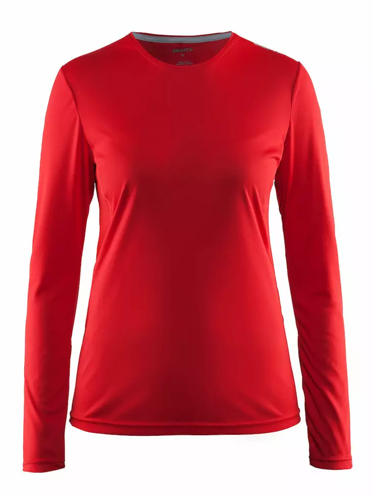 Craft Mind LS Tee W, Bright Red - Craft Vaatteet - 1903941-1430 - 1