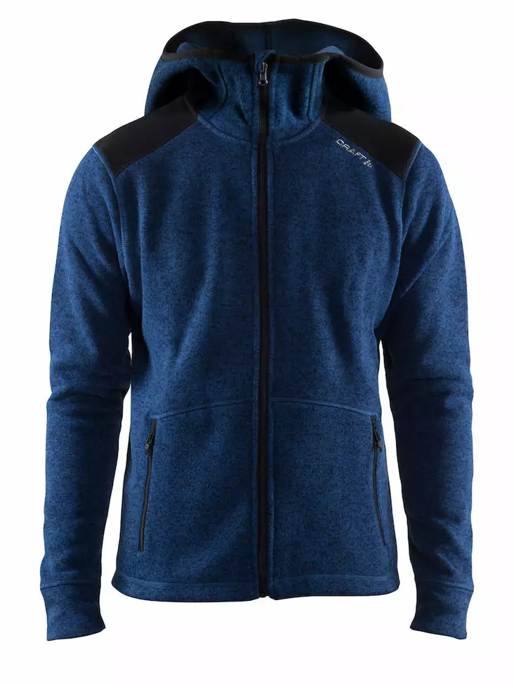 Craft Noble hood jacket M, Deep melange / Deep - Craft Vaatteet - 1906282-381200 - 1