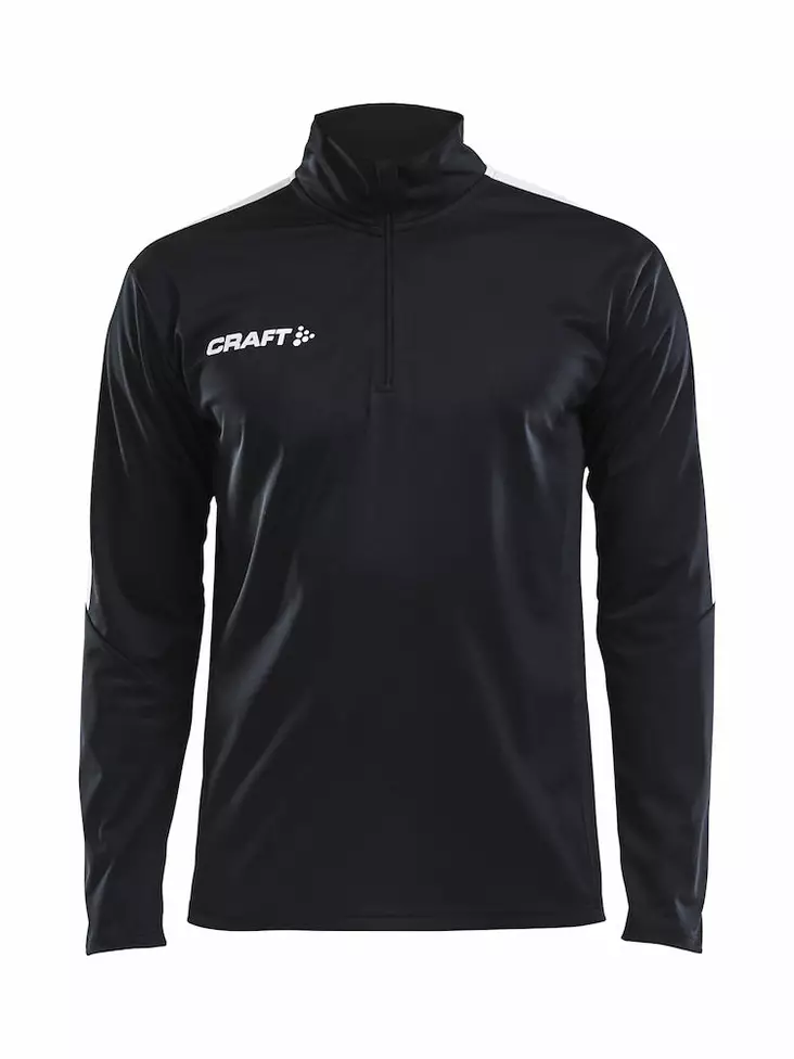 Craft PROGRESS Halfzip LS Tee Men, BLACK - Craft Vaatteet - 1905611-9900 - 1