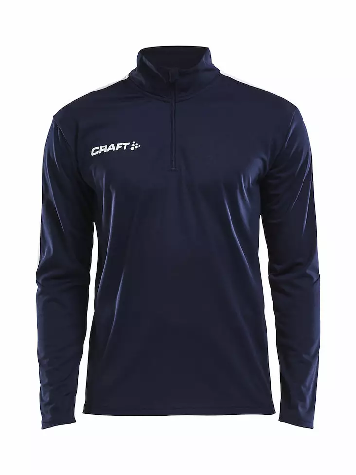 Craft PROGRESS Halfzip LS Tee Men, NAVY - Craft Vaatteet - 1905611-1390 - 1