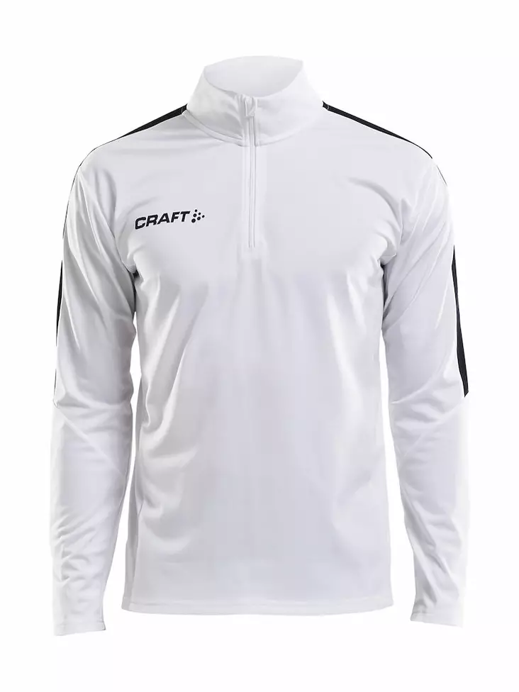 Craft PROGRESS Halfzip LS Tee Men, WHITE - Craft Vaatteet - 1905611-1900 - 1