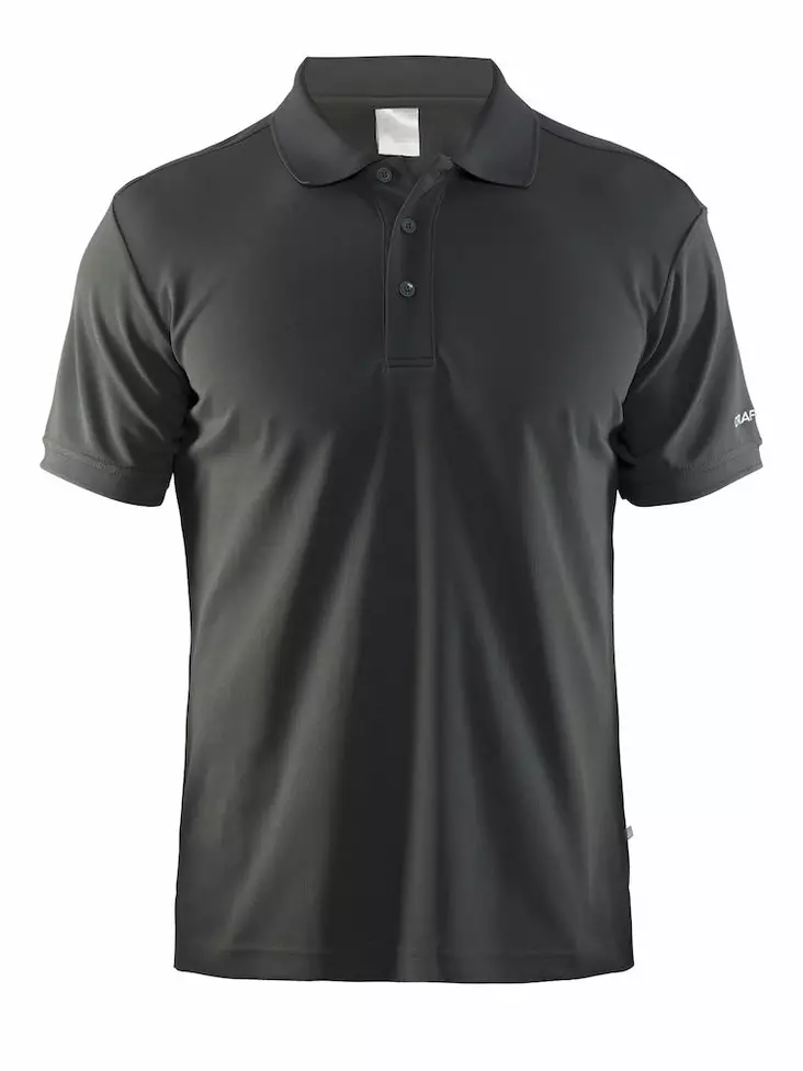 Craft Polo Shirt Pique Classic M, Iron - Craft Vaatteet - 192466-1980 - 1