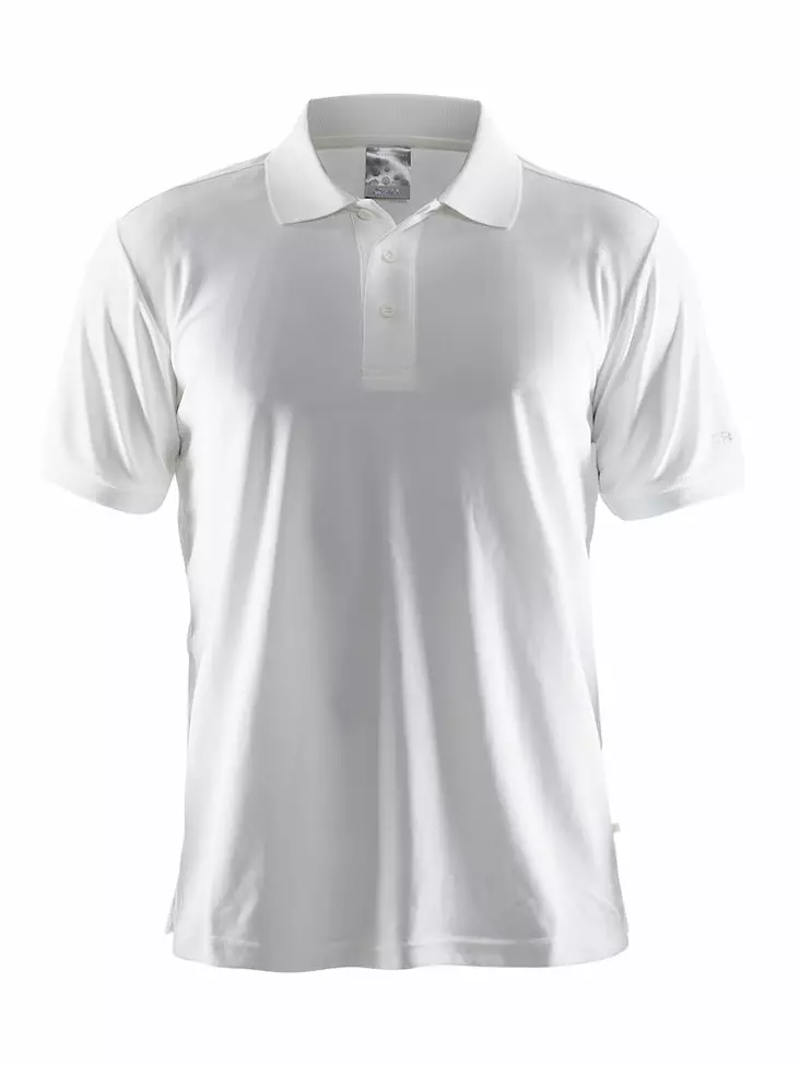 Craft Polo Shirt Pique Classic M, Valkoinen - Craft Vaatteet - 192466-1900 - 1