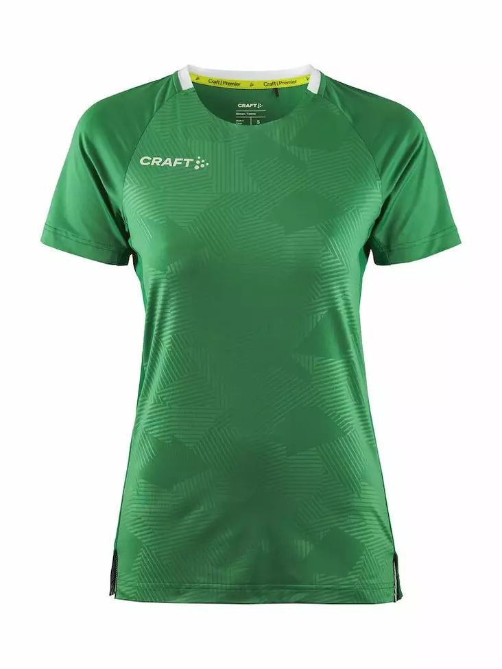 Craft Premier Solid Jersey W, Team Green - Craft Vaatteet - 1912758-651000 - 1