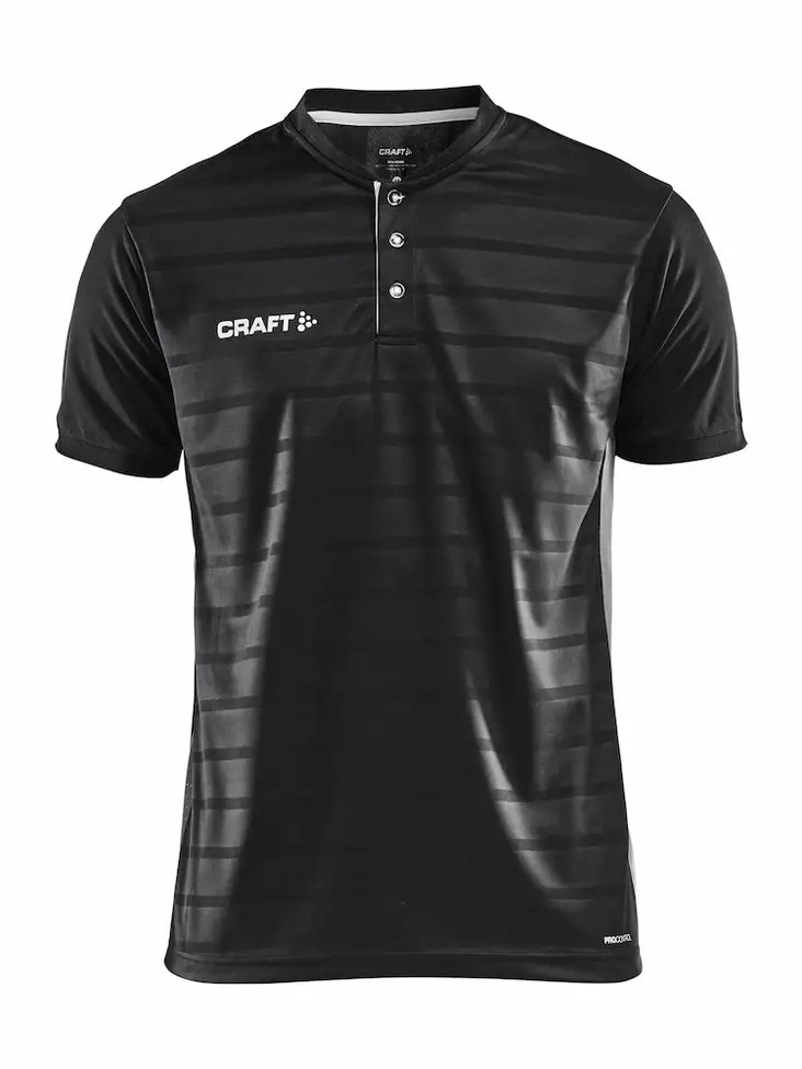 Craft Pro Control Button Jersey M, Black/White - Craft Vaatteet - 1906695-999900 - 1