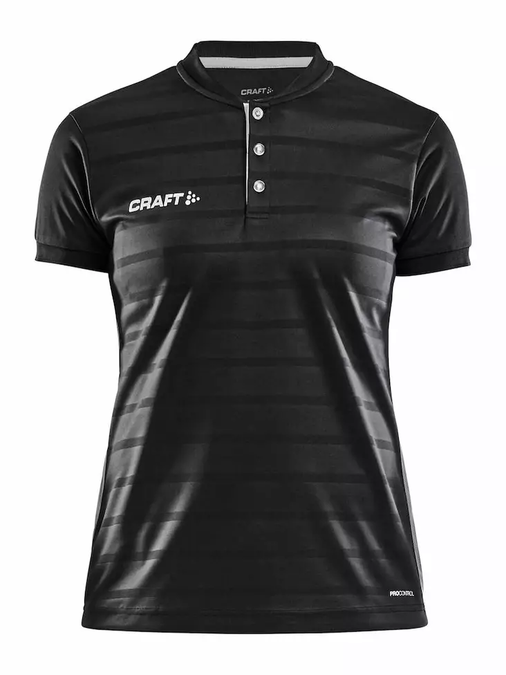 Craft Pro Control Button Jersey W, Black/White - Craft Vaatteet - 1906696-999900 - 1