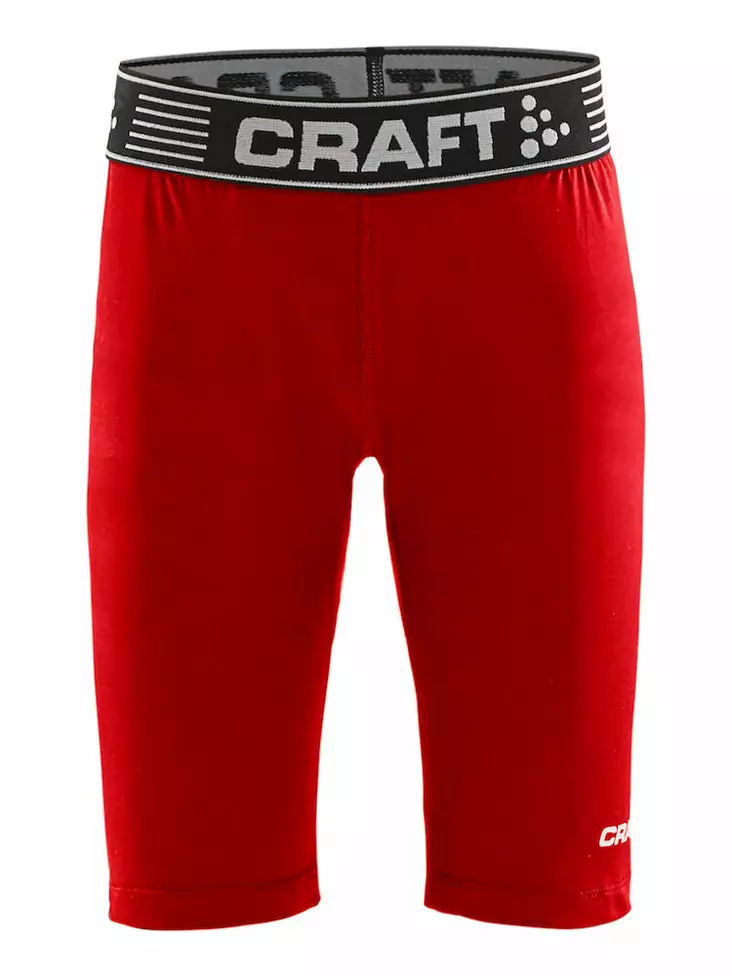 Craft Pro Control Compression Short Tights Jr, Bright Red - Craft Vaatteet - 1906862-430000 - 1