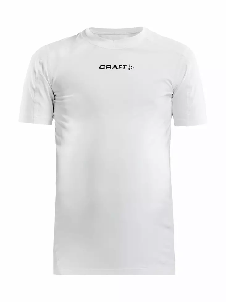 Craft Pro Control Compression Tee Jr, WHITE - Craft Vaatteet - 1906859-900000 - 1