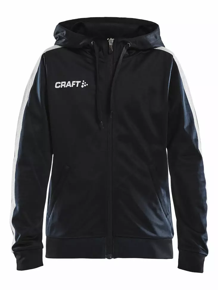 Craft Pro Control Hood Jacket Jr, Black/White - Craft Vaatteet - 1906718-999900 - 1