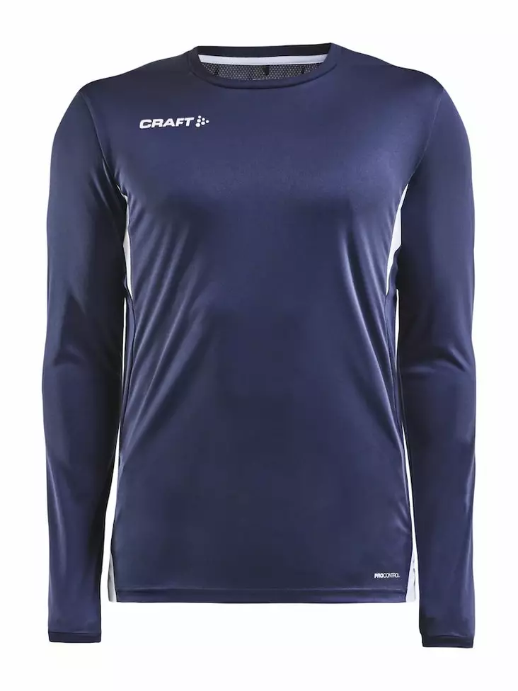 Craft Pro Control Impact LS Tee M, NAVY-WHITE - Craft Vaatteet - 1908231-390900 - 1
