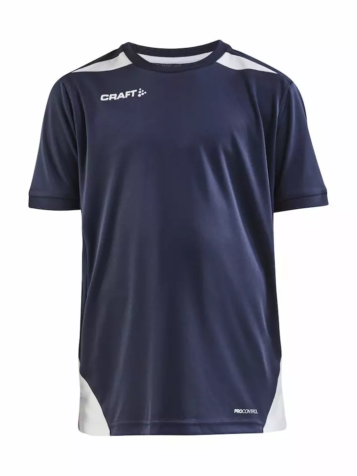 Craft Pro Control Impact SS Tee Jr, NAVY-WHITE - Craft Vaatteet - 1908230-390900 - 1