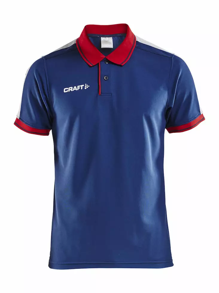 Craft Pro Control Poloshirt M, Navy/Bright Red - Craft Vaatteet - 1906734-390430 - 1