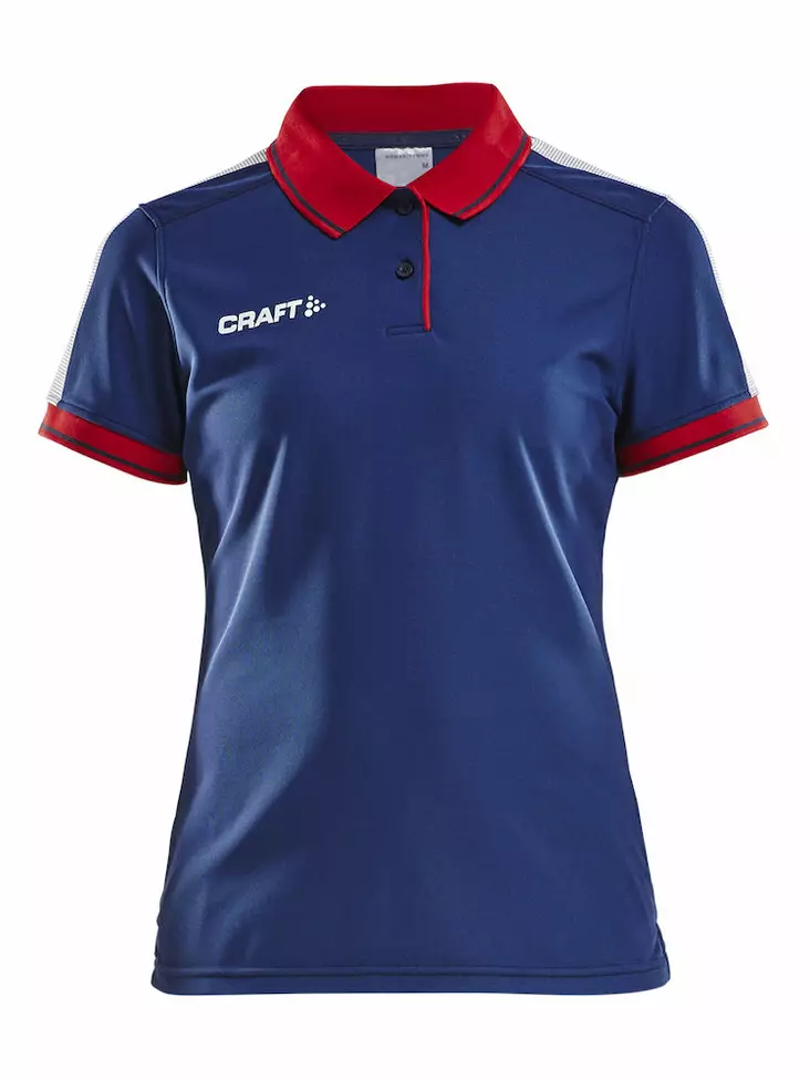 Craft Pro Control Poloshirt W, Navy/Bright Red - Craft Vaatteet - 1906735-390430 - 1