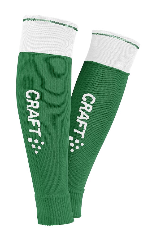 Craft Progress 2.0 Contrast Sock W-O Foot, Green/white - Craft Vaatteet - 1916124-651900 - 1