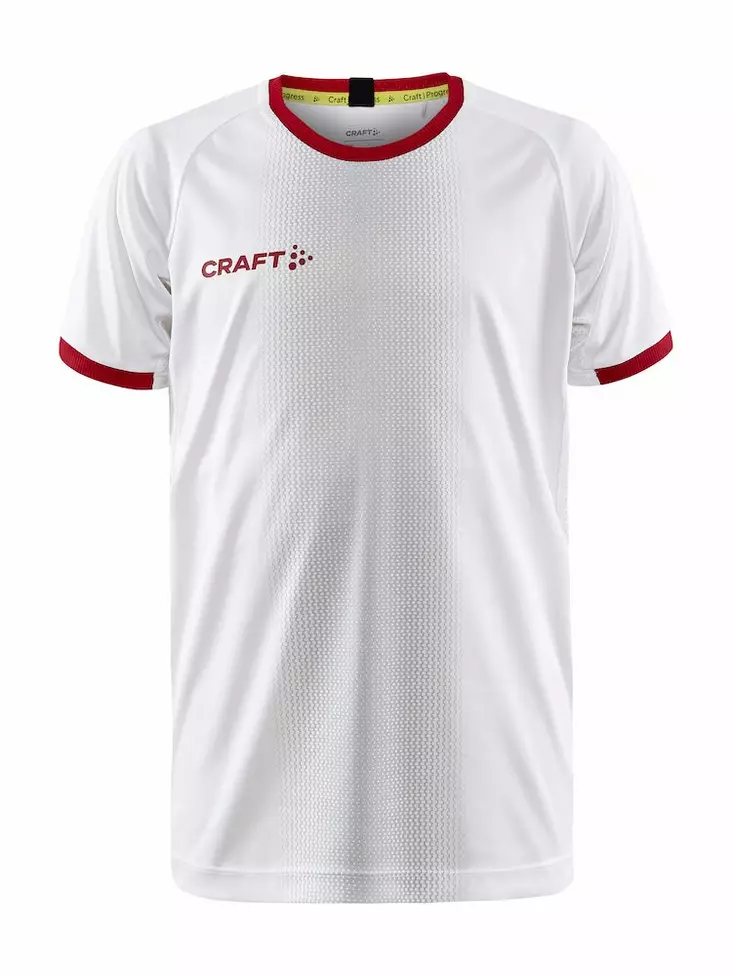 Craft Progress 2.0 Graphic Jersey JR, White/Bright Red - Urheiluvaatteet - 1910180-900430 - 1