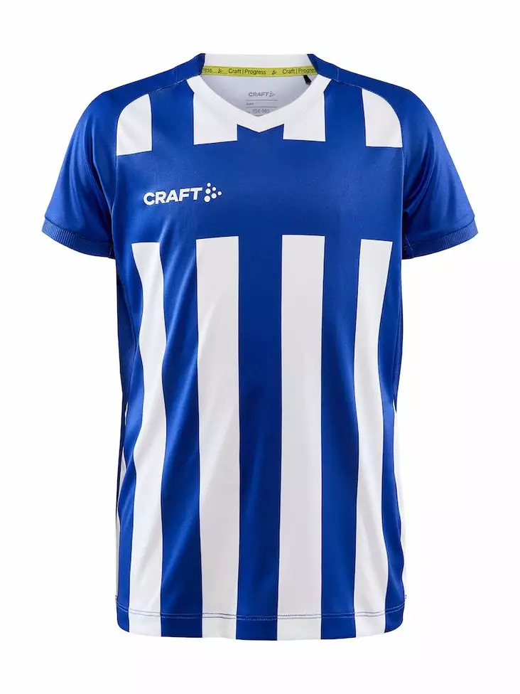 Craft Progress 2.0 Stripe Jersey JR, Club Cobolt/White - Urheiluvaatteet - 1910177-346900 - 1