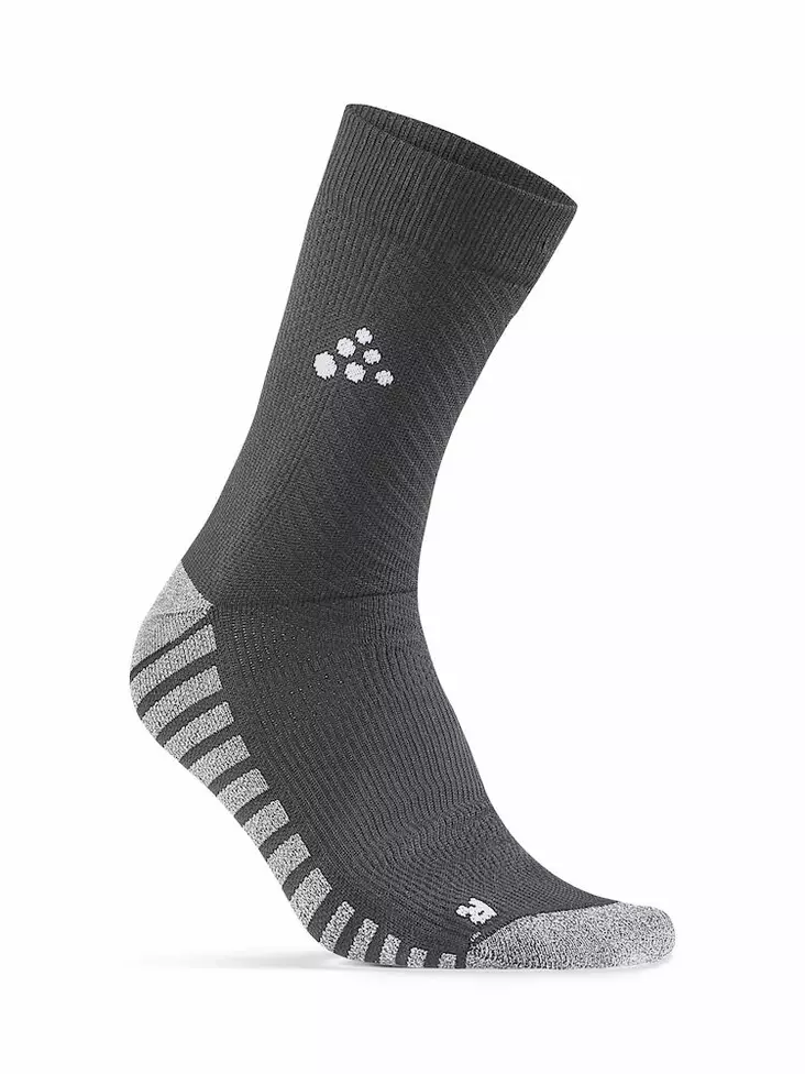 Craft Progress Anti Slip Mid Sock, Asphalt - Craft Vaatteet - 1910981-995000 - 1