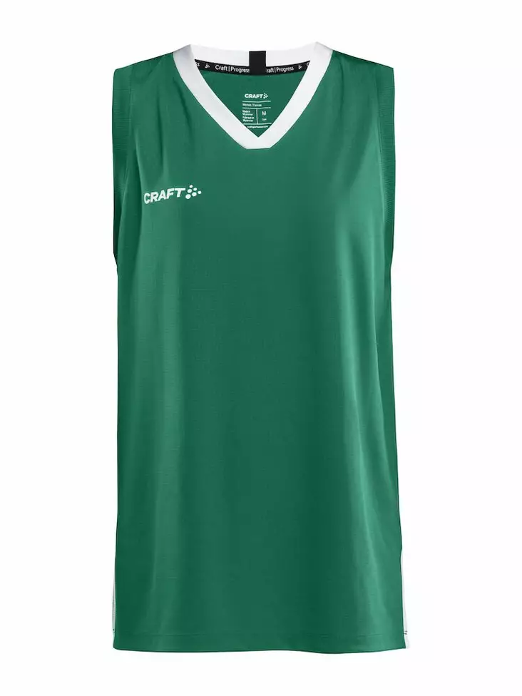 Craft Progress Basket Singlet Jr, Team Green - Craft Vaatteet - 1911105-651000 - 1