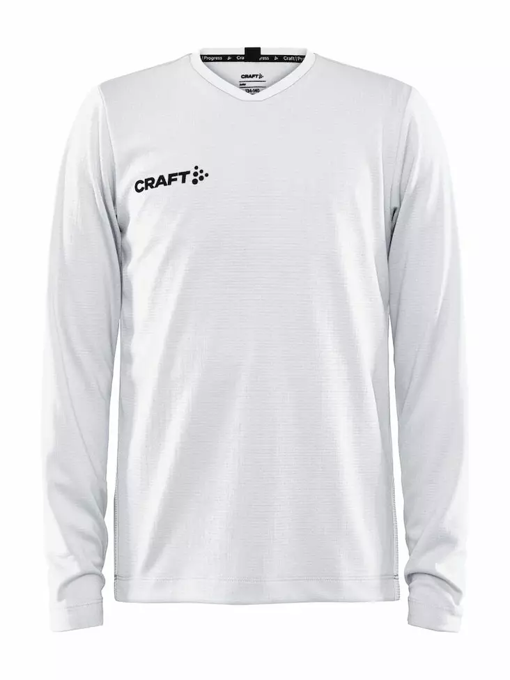 Craft Progress LS Basket Jersey Jr, White - Craft Vaatteet - 1911108-900000 - 1