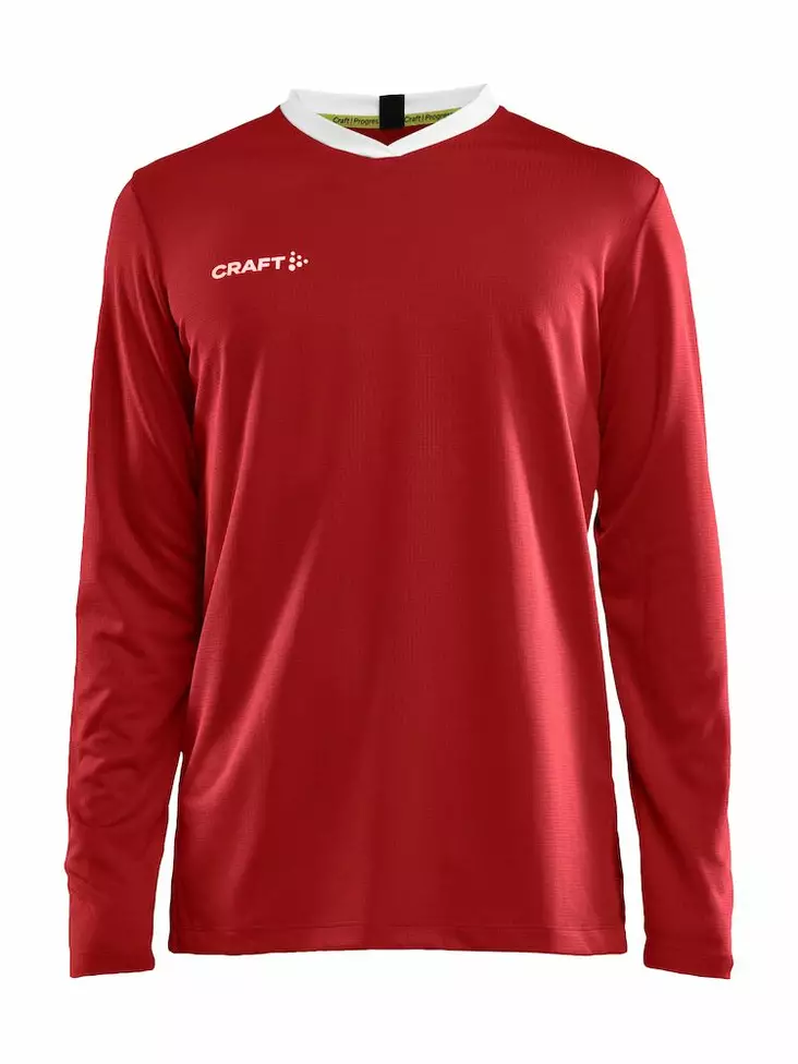 Craft Progress LS Basket Jersey M, Bright Red - Craft Vaatteet - 1911106-430000 - 1