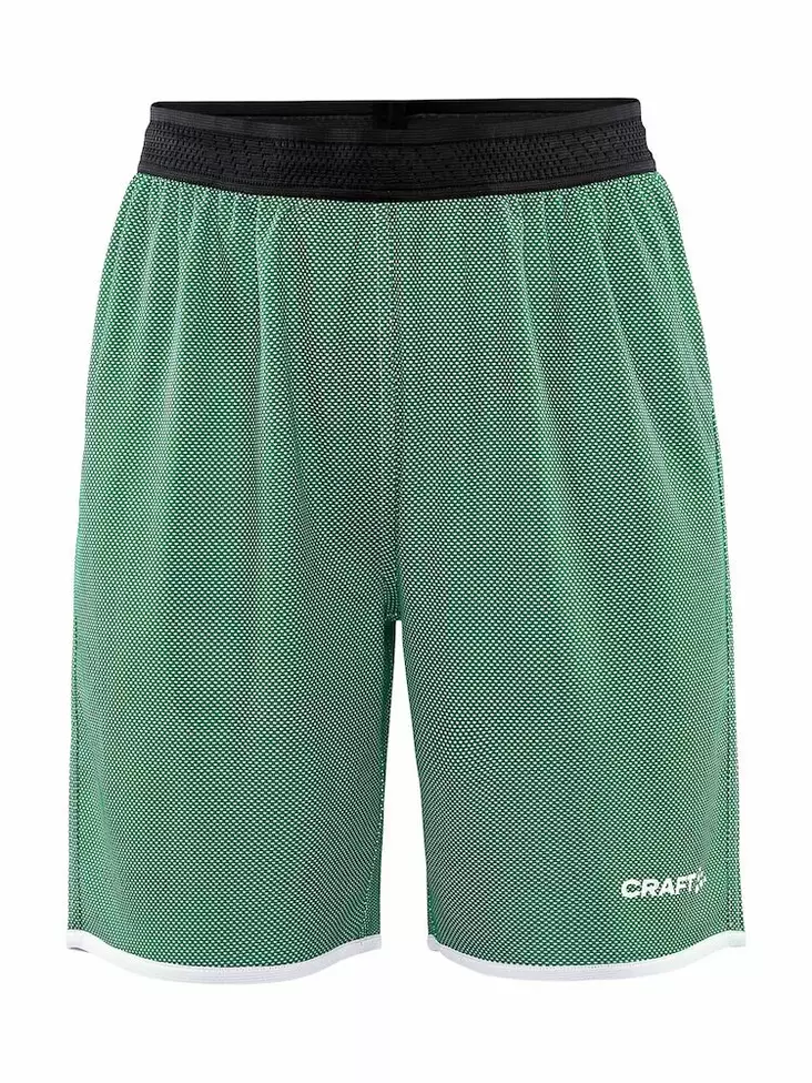 Craft Progress Reversible Basket Shorts W, Team Green/White - Craft Vaatteet - 1911116-651900 - 1