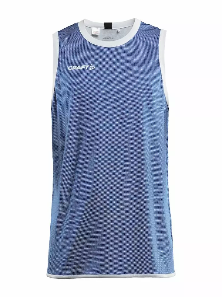 Craft Progress Reversible Basket Singlet M, Club Cobolt/White - Craft Vaatteet - 1911109-346900 - 1