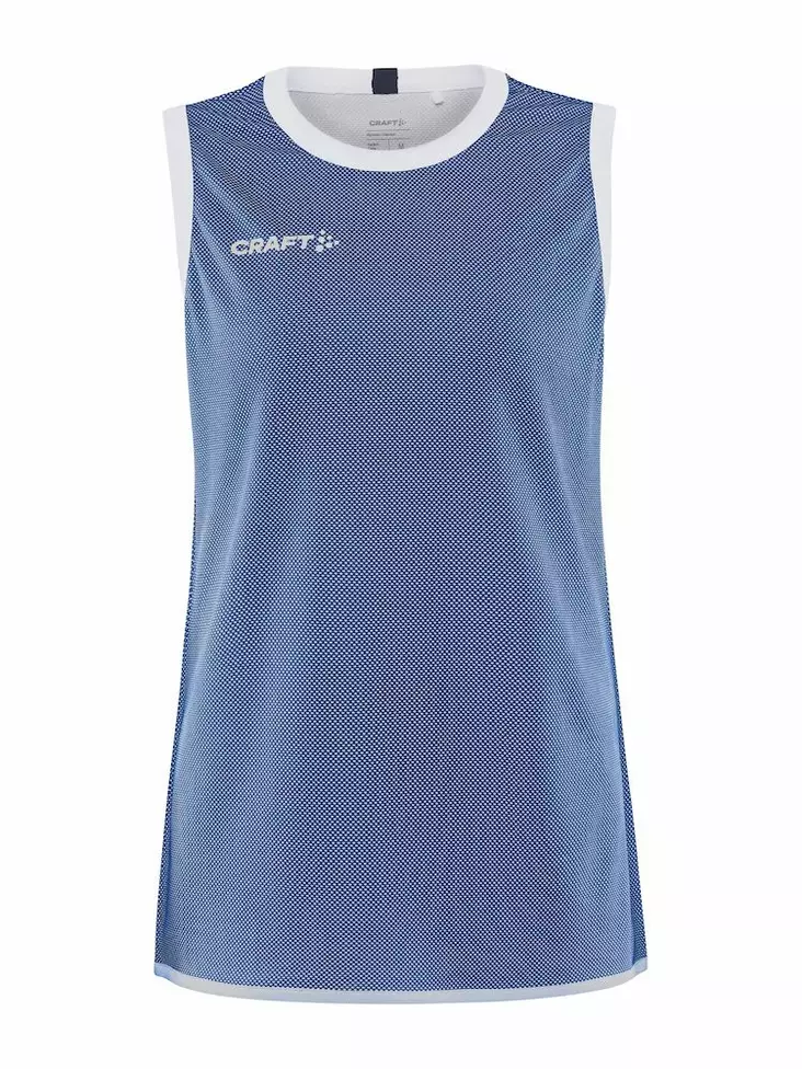 Craft Progress Reversible Basket Singlet W, Club Cobolt/White - Craft Vaatteet - 1911110-346900 - 1