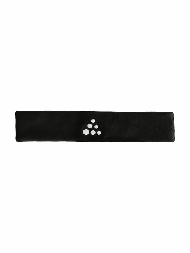 Craft Progress Sweat Headband, Black - Craft Vaatteet - 1908242-999000 - 1