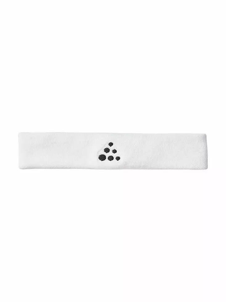 Craft Progress Sweat Headband, White - Craft Vaatteet - 1908242-900000 - 1