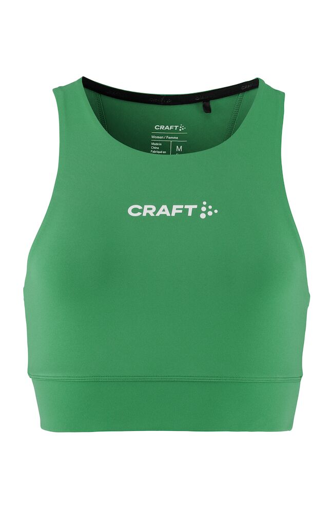 Craft Rush 2.0 Crop Top W, Team Green - Craft Vaatteet - 1914666-651000 - 1