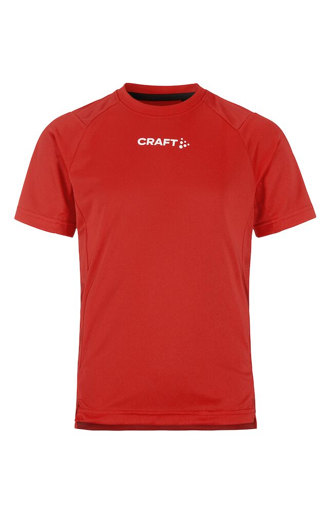 Craft Rush 2.0 SS Tee JR, Birght Red - Craft Vaatteet - 1914657-430000 - 1