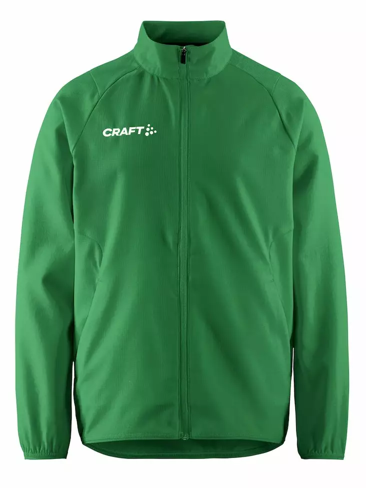 Craft Rush 2.0 Training Jacket JR, Team Green - Craft Vaatteet - 1914674-651000 - 1