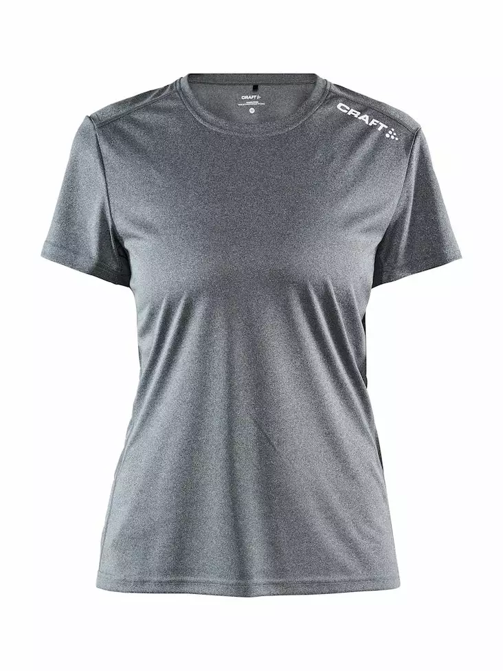 Craft Rush SS Tee W, DK GREY MELANGE - Craft Vaatteet - 1907362-975000 - 1