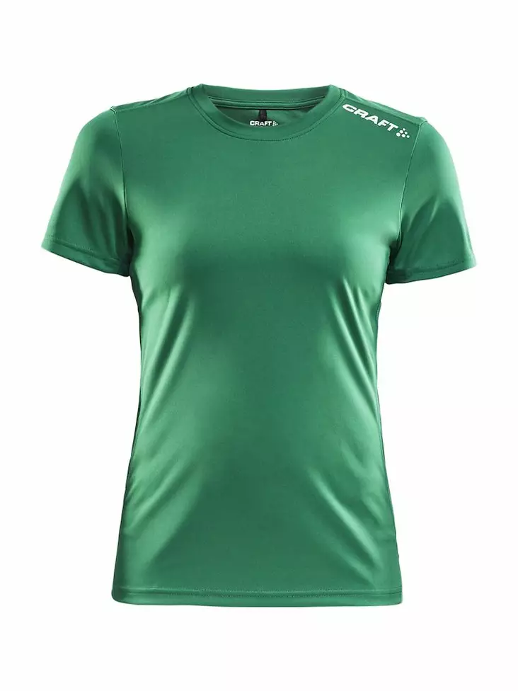 Craft Rush SS Tee W, TEAM GREEN - Craft Vaatteet - 1907362-651000 - 1