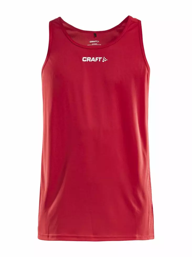 Craft Rush Singlet M, BRIGHT RED - Craft Vaatteet - 1907367-430000 - 1
