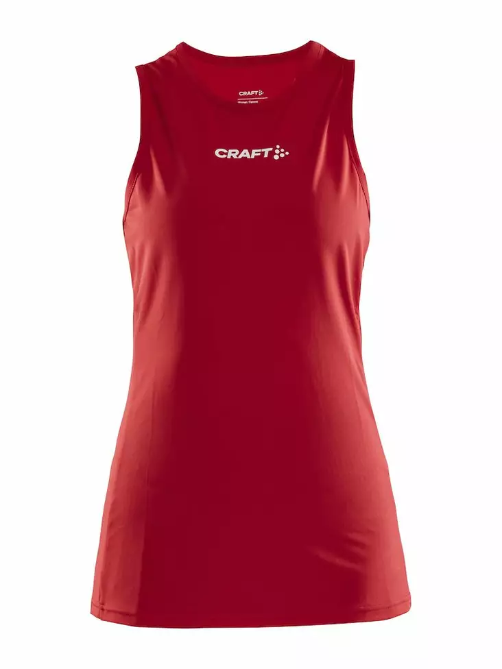 Craft Rush Slim Singlet W, Bright Red - Craft Vaatteet - 1912170-430000 - 1