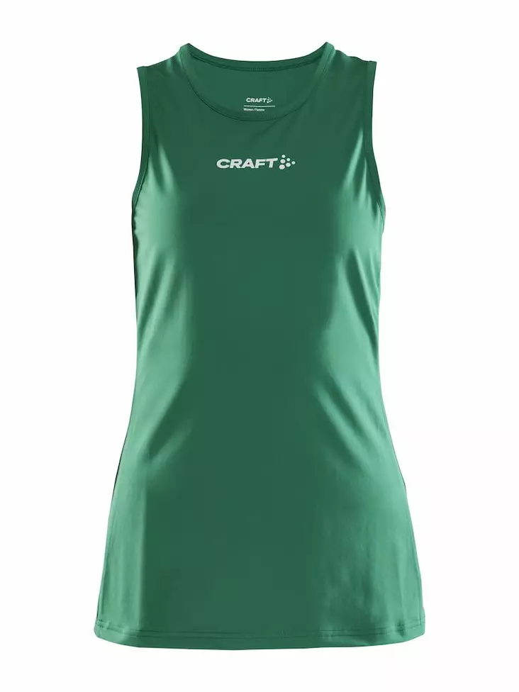 Craft Rush Slim Singlet W, Team Green - Craft Vaatteet - 1912170-651000 - 1