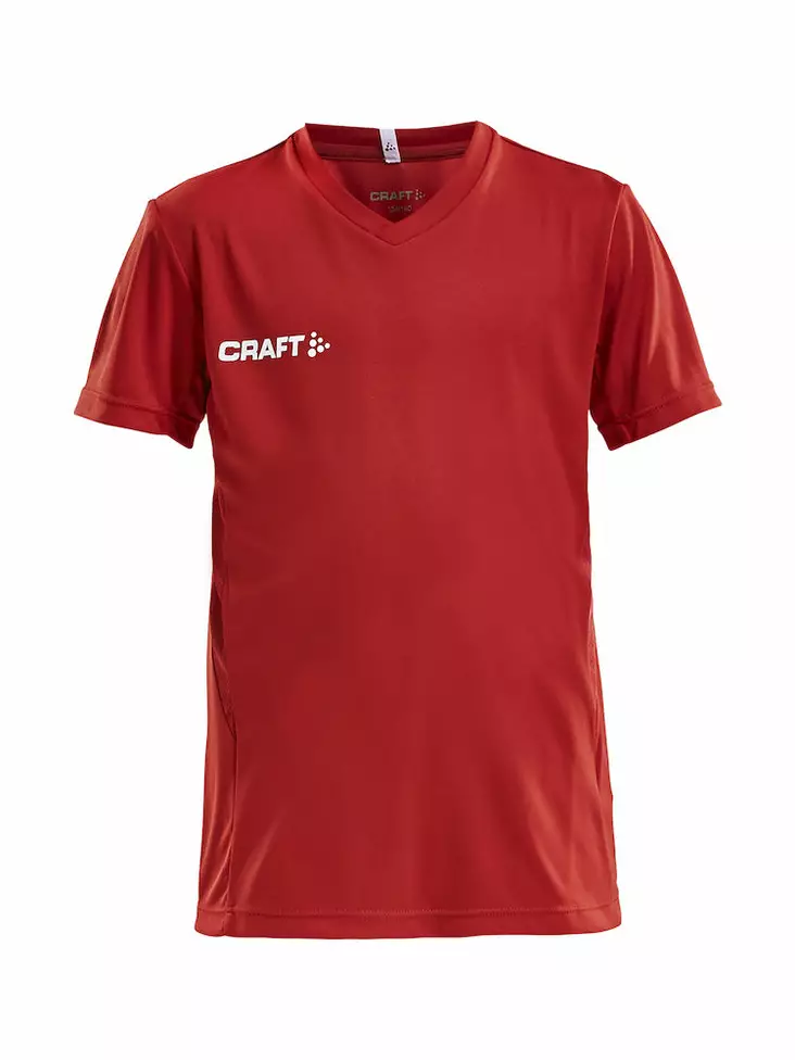 Craft SQUAD Jersey Solid JR, BRIGHT RED - Craft Vaatteet - 1905582-1430 - 1