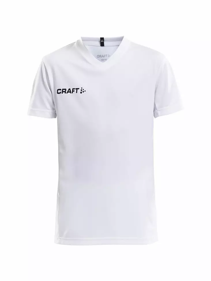 Craft SQUAD Jersey Solid JR, WHITE - Craft Vaatteet - 1905582-1900 - 1