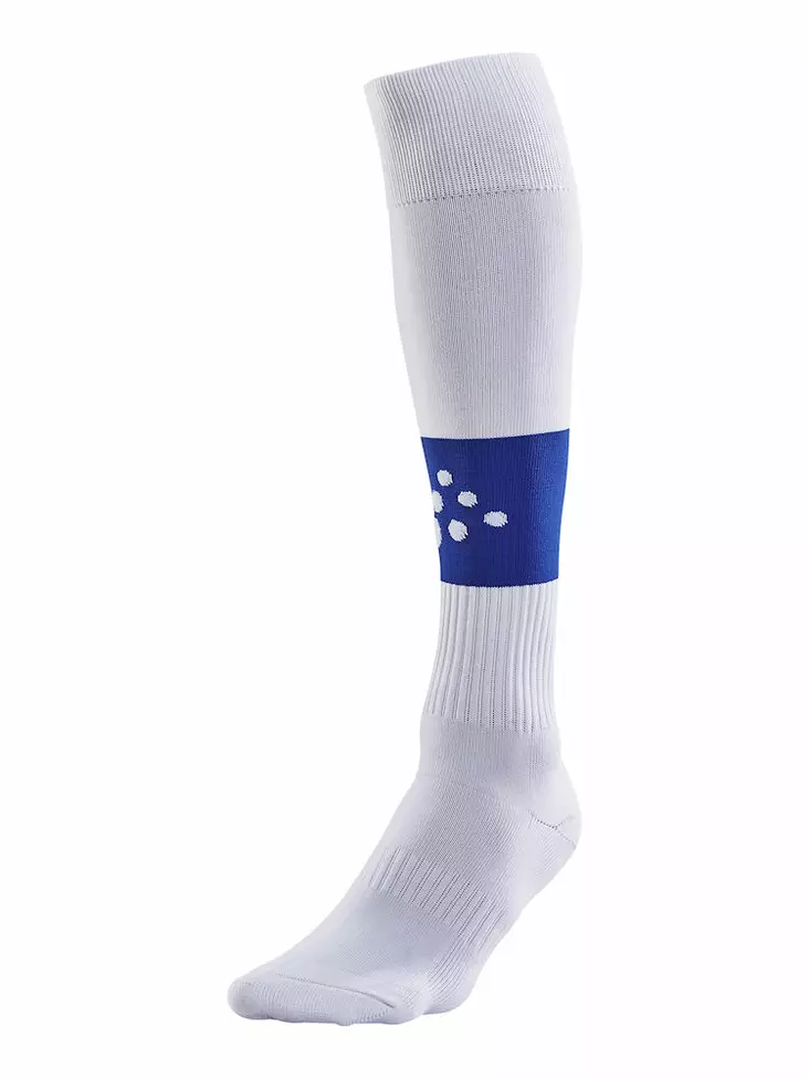 Craft SQUAD Sock Contrast, WHITE/CLUB COBOLT - Craft Vaatteet - 1905581-2900 - 1