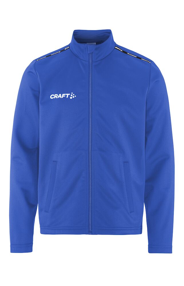 Craft Squad Go FZ Jacket JR, Club Cobolt - Craft Vaatteet - 1915349-346000 - 1