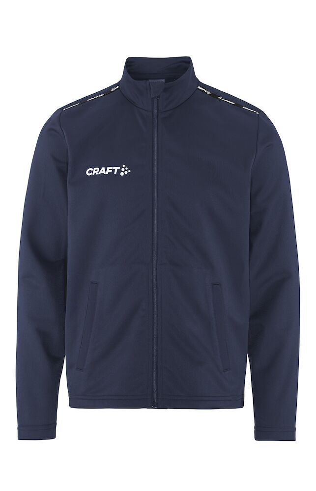 Craft Squad Go FZ Jacket JR, Navy - Craft Vaatteet - 1915349-390000 - 1