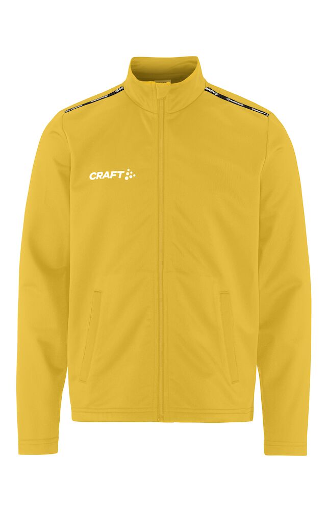 Craft Squad Go FZ Jacket JR, Sweden Yellow - Craft Vaatteet - 1915349-552000 - 1